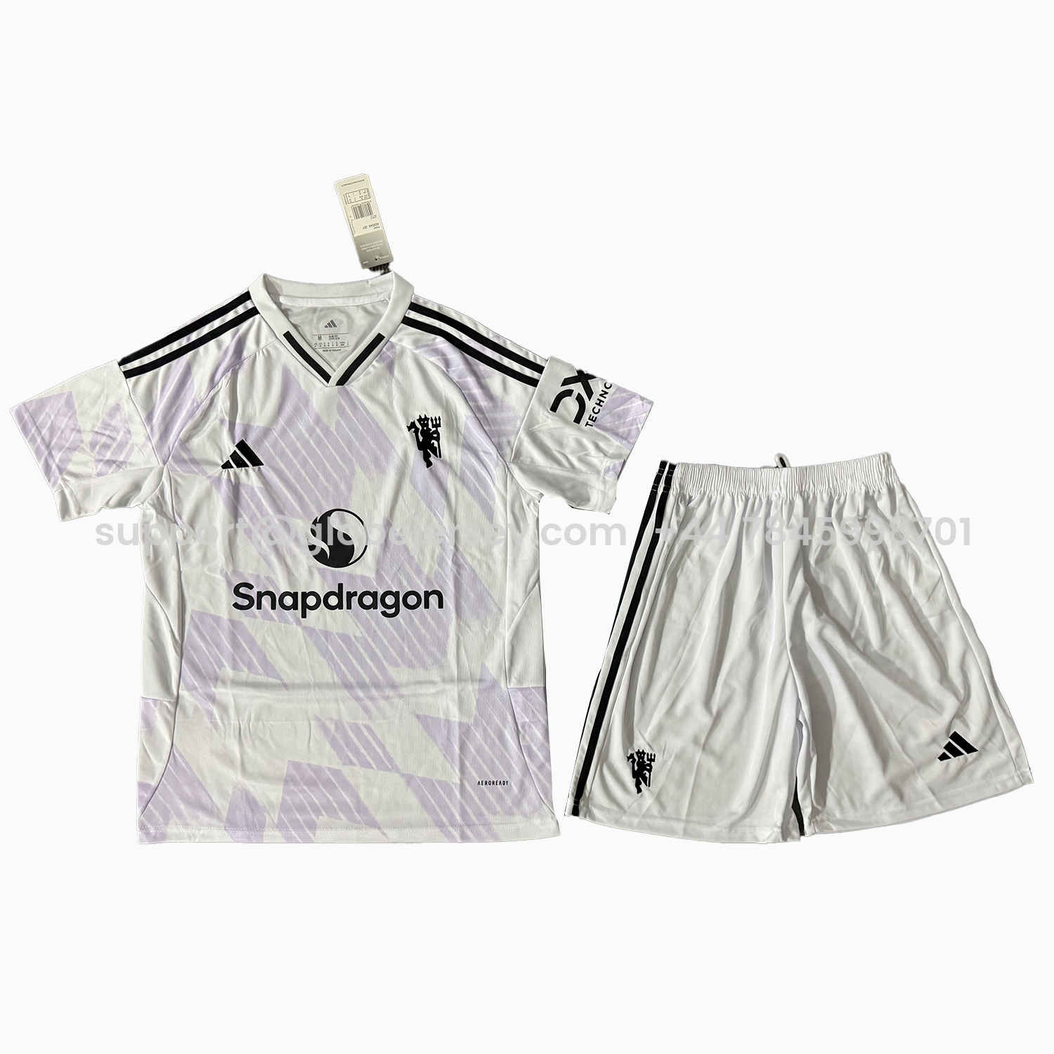 GlobeJersey-Manchester United 25-26 Away Men's Adult Jersey Set - Fans Version