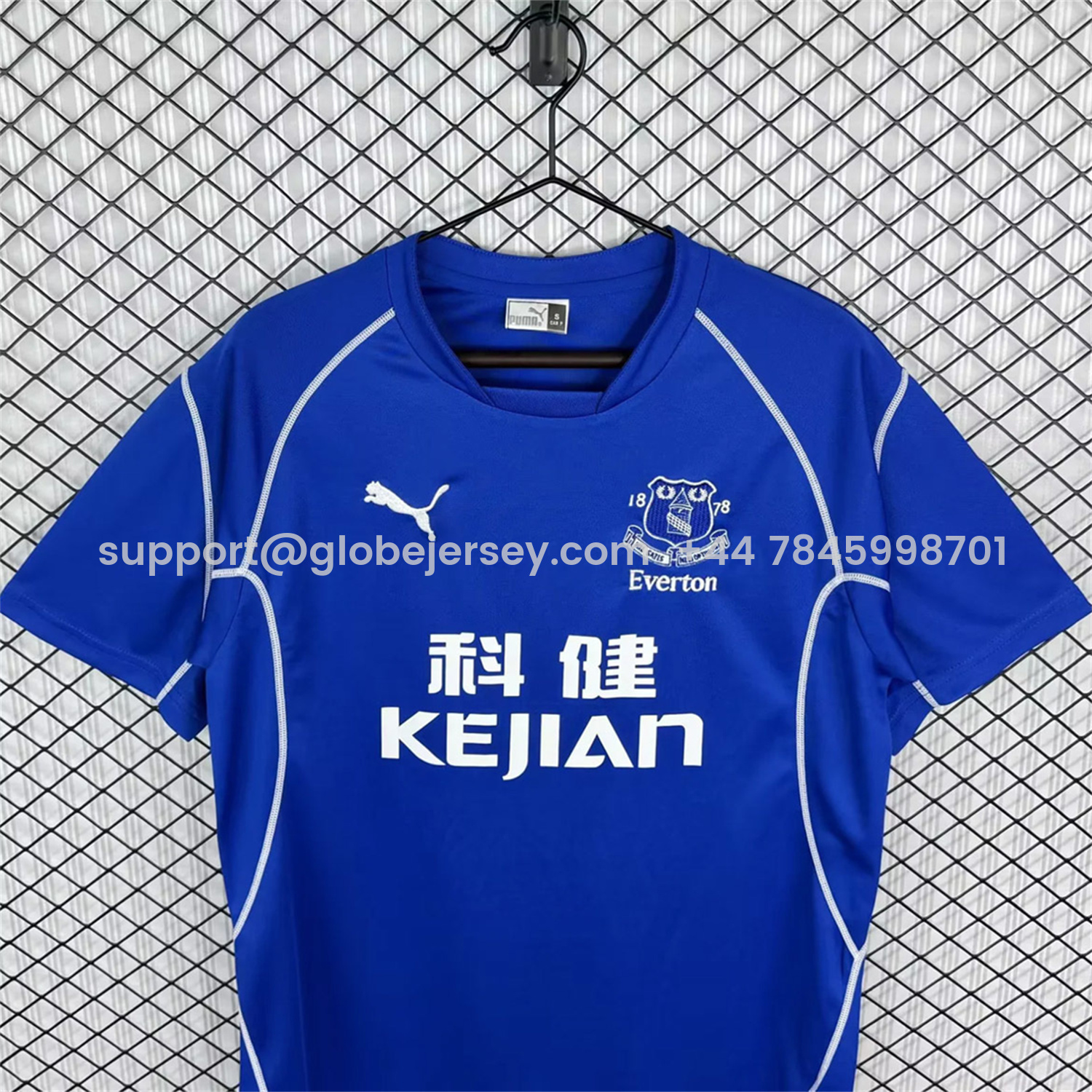 GlobeJersey-Retro Everton 2002-03 Home Jersey