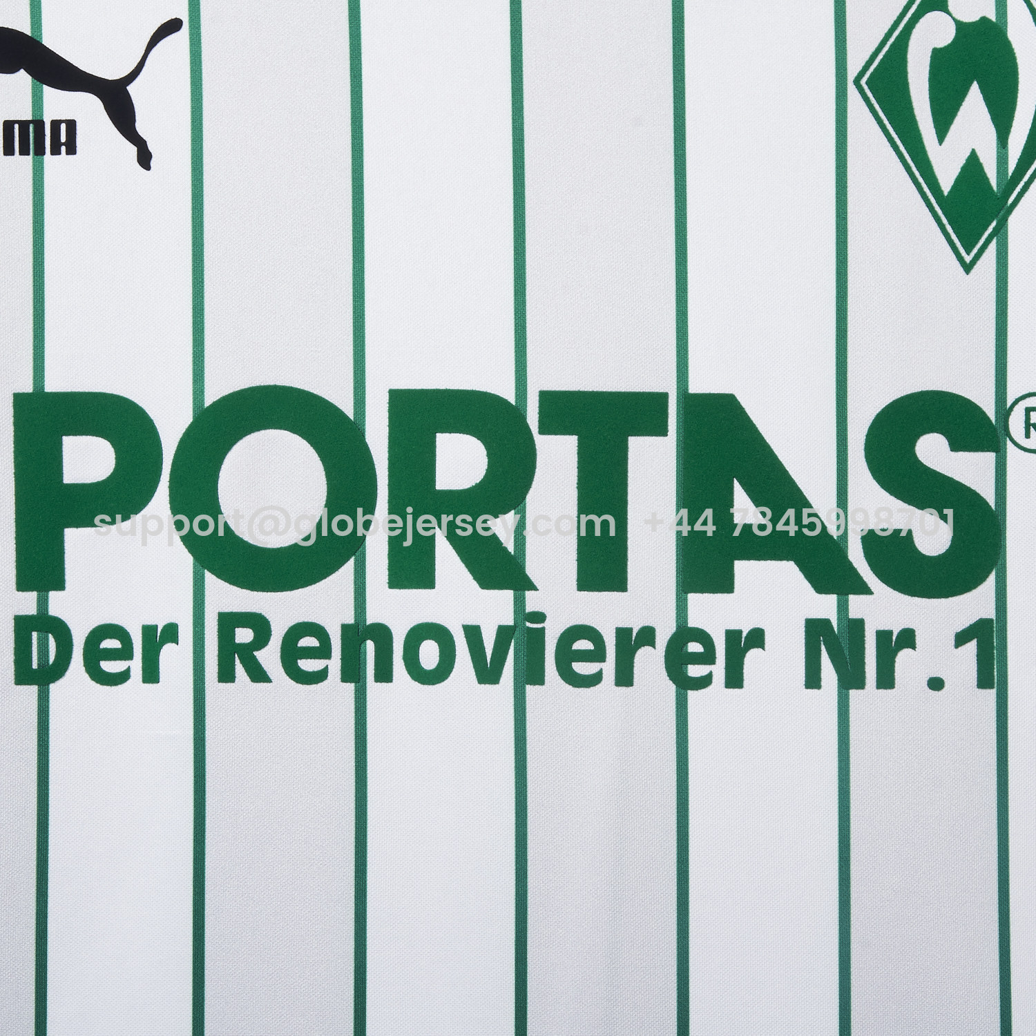 GlobeJersey-Retro Werder Bremen 1987-88 Home Jersey