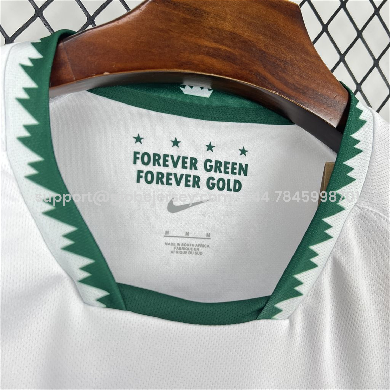 GlobeJersey-South Africa 2026 White Special Jersey - Fans Version