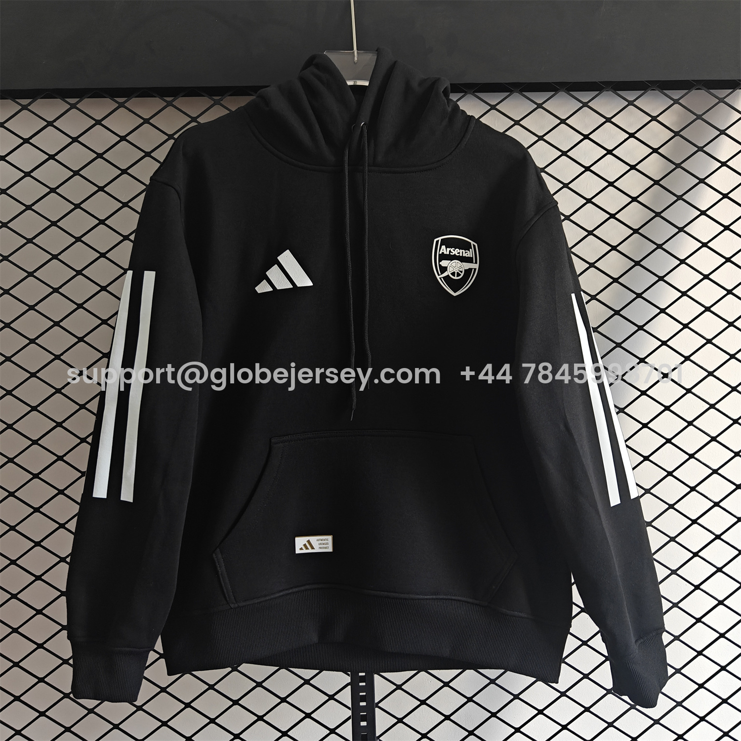 GlobeJersey-Arsenal 25-26 Home Unisex Pullover Hoodie