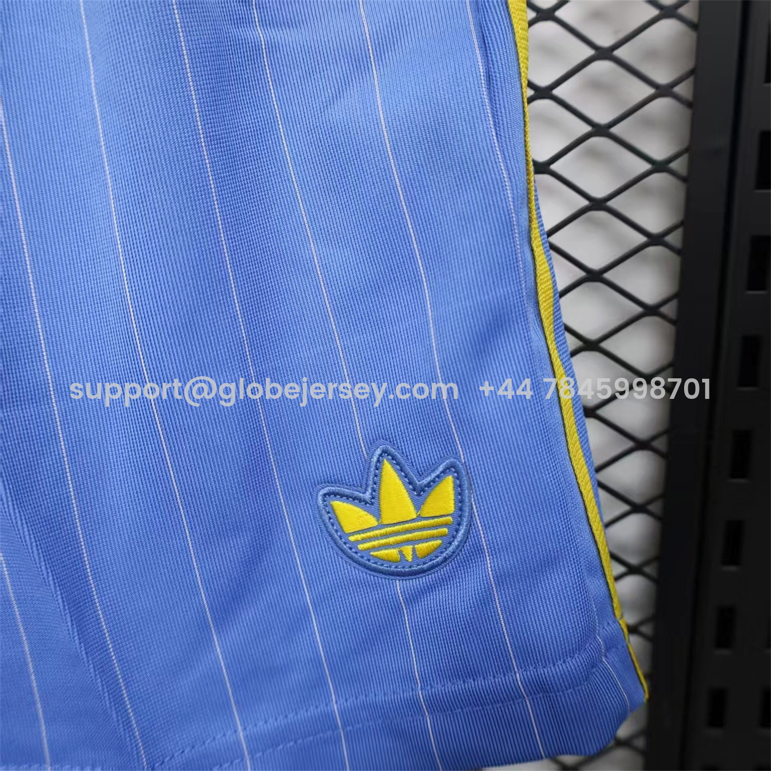 GlobeJersey-Manchester United 25-26 Trefoil Blue Travel Shorts - Player Version