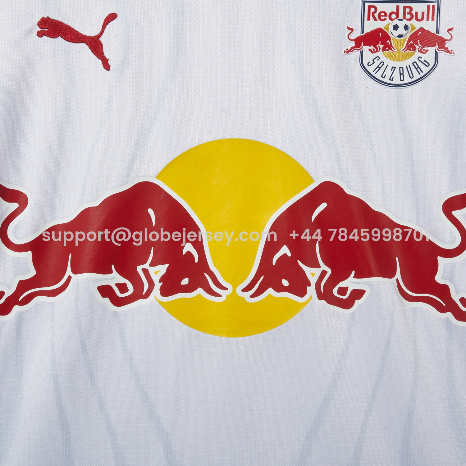 GlobeJersey-Red Bull Salzburg 26-27 Home Jersey - Fans Version