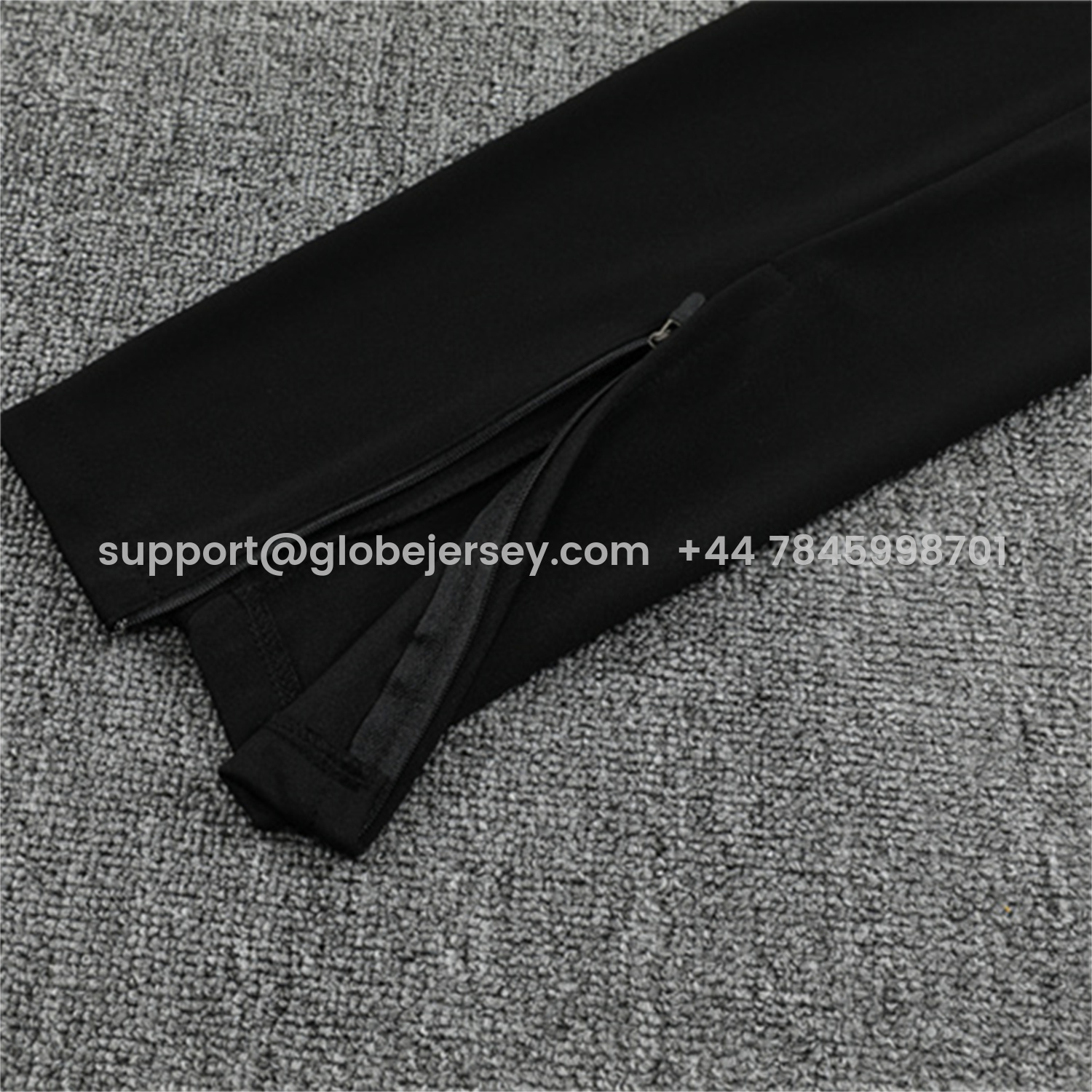 GlobeJersey-AC Milan 25-26 Long Sleeve Training Set - Red Top & Black Pants