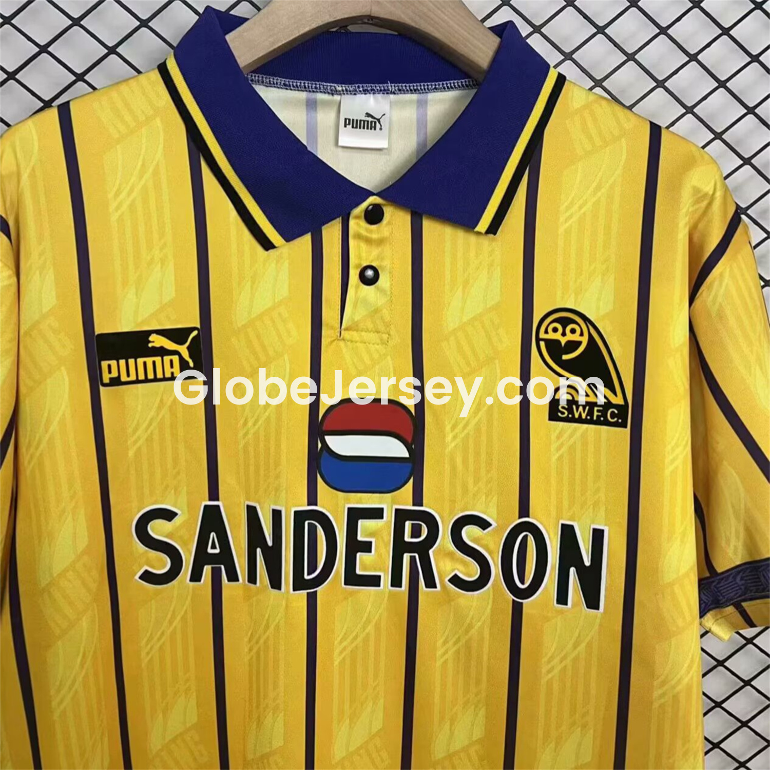 GlobeJersey-Retro Sheffield Wednesday 1994-95 Away Jersey
