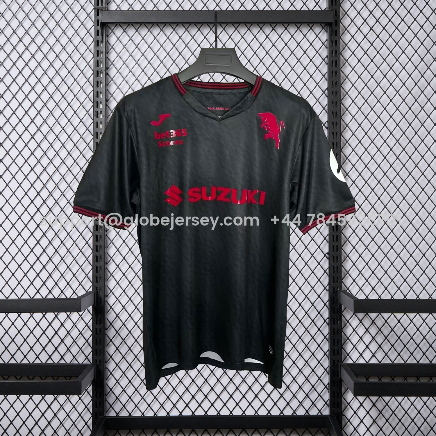 GlobeJersey-Torino 25-26 120th Anniversary Black Special Jersey - Fans Version
