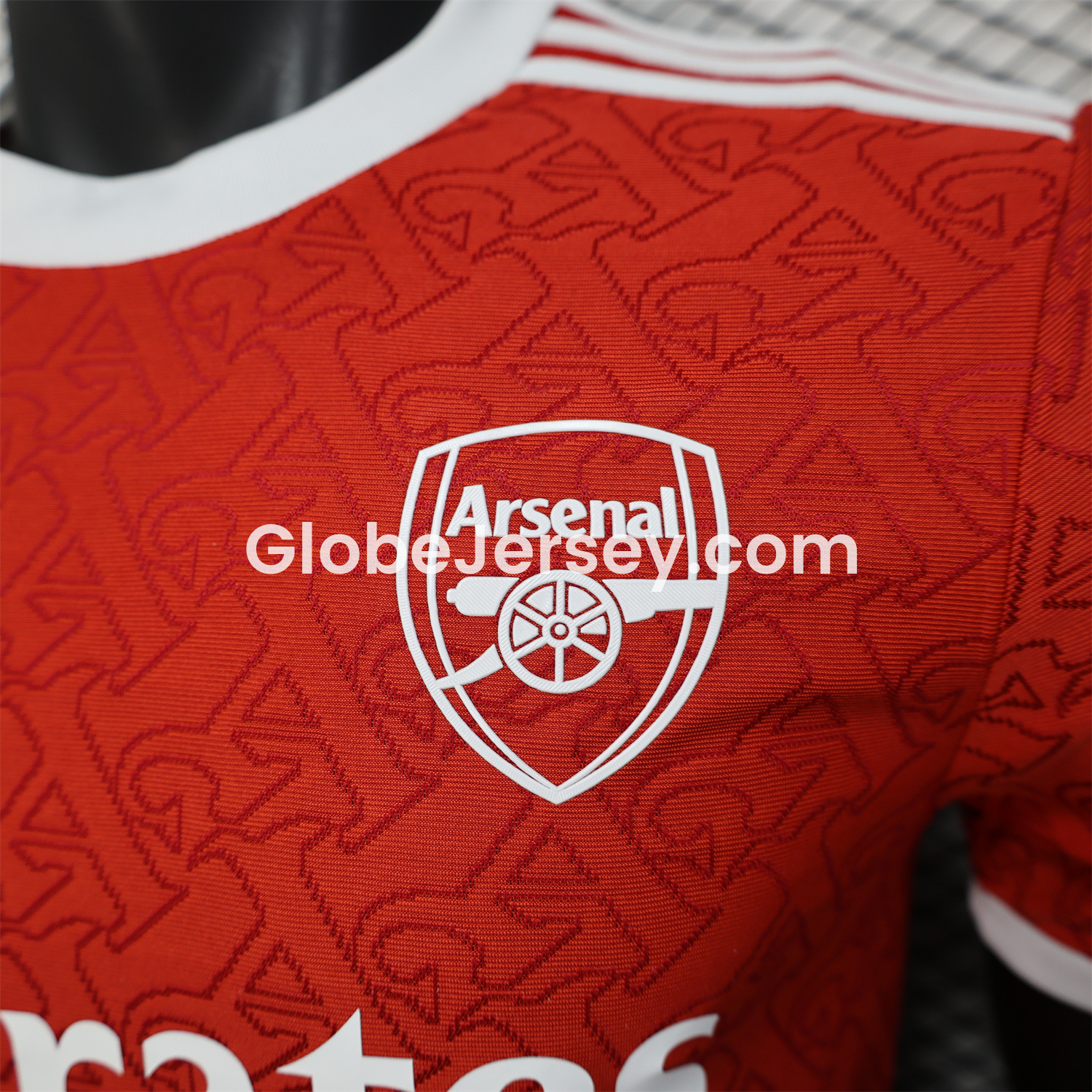 GlobeJersey-Arsenal 25-26 Red Trefoil Sponsored Secial Edition Jersey - Player Version