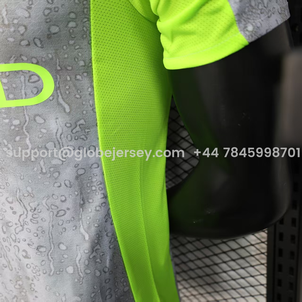 GlobeJersey-Manchester City 25-26 Third Grey Green Jersey - Player Version