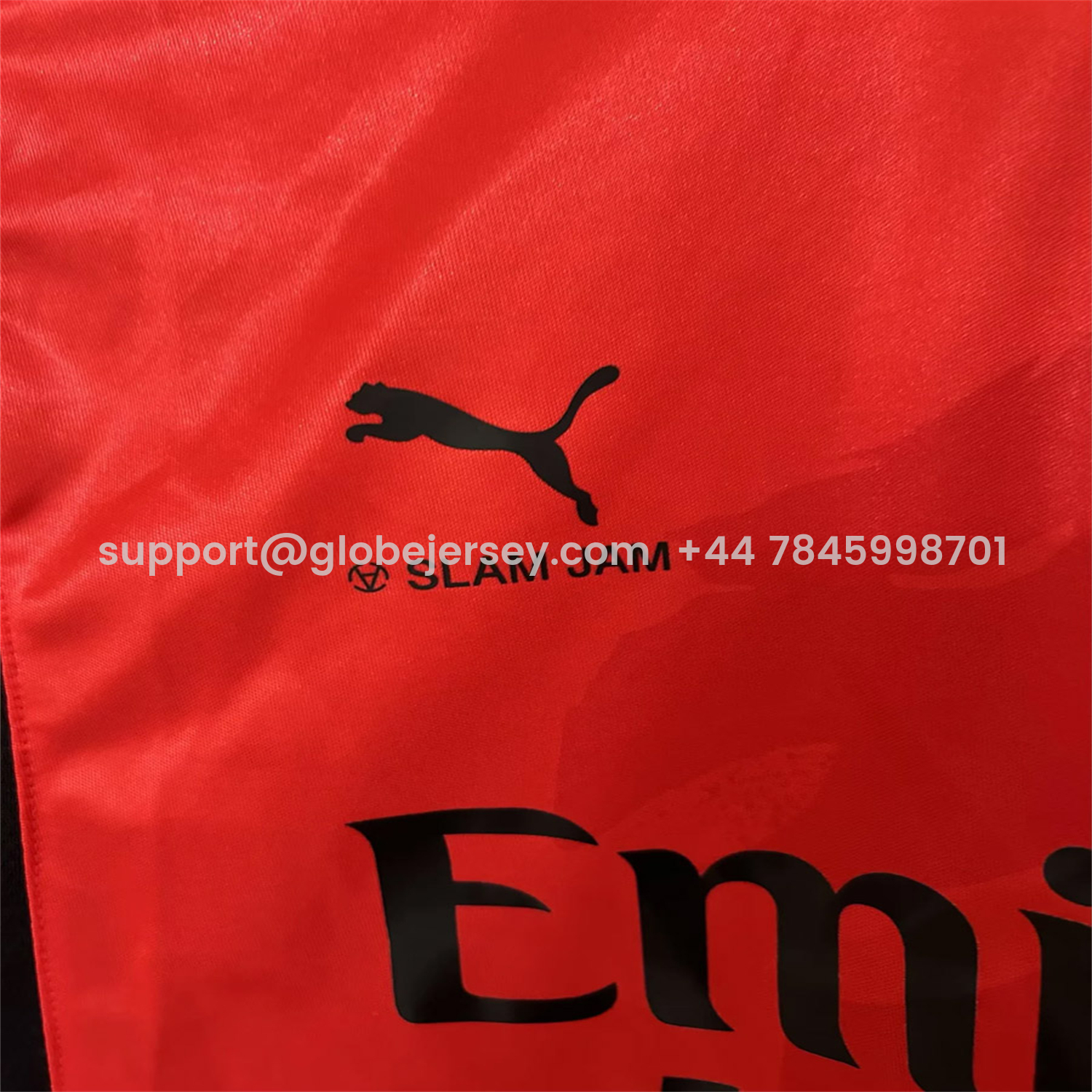 GlobeJersey-AC Milan 25-26 Fourth Red Jersey - Fans Version