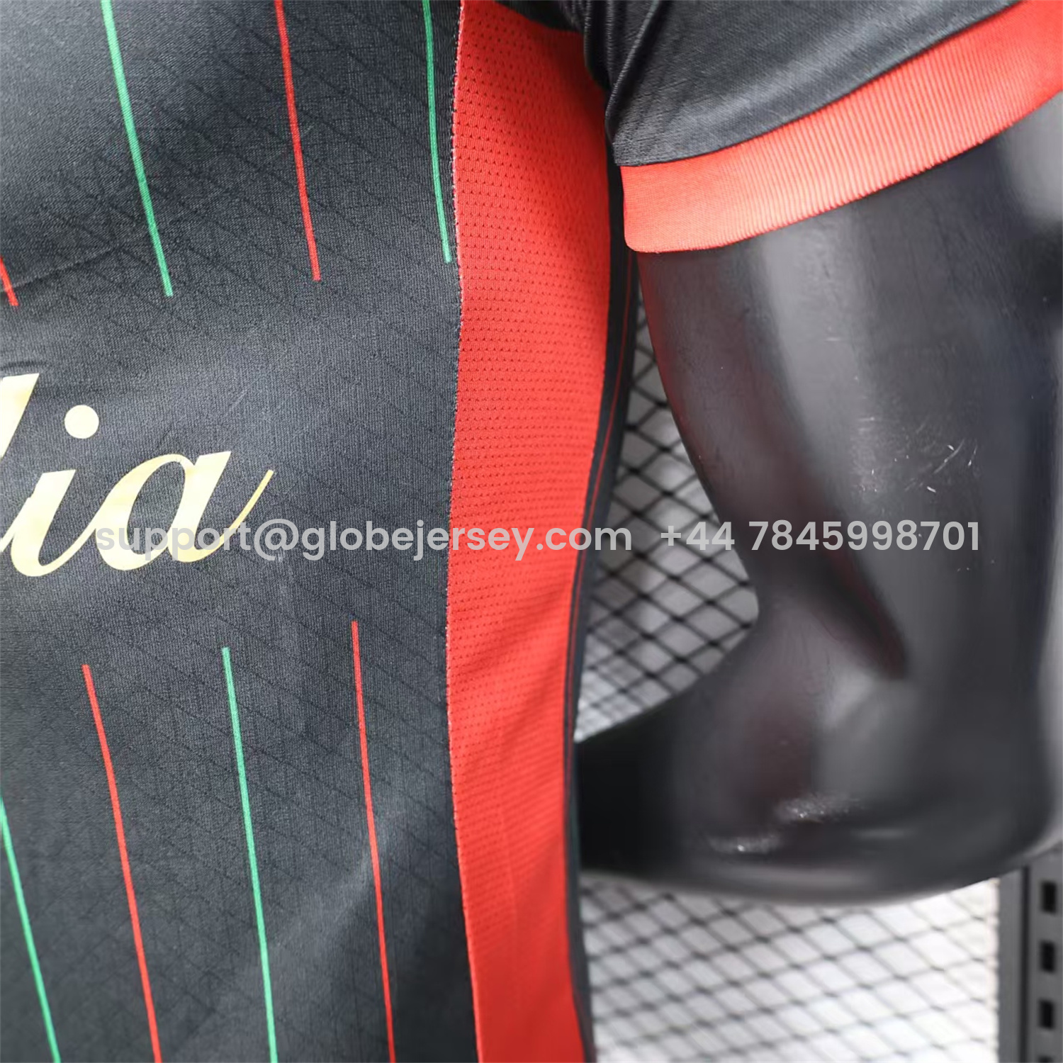 GlobeJersey-Club Deportivo Palestino Palestine 25-26 Black Special Jersey - Player Version
