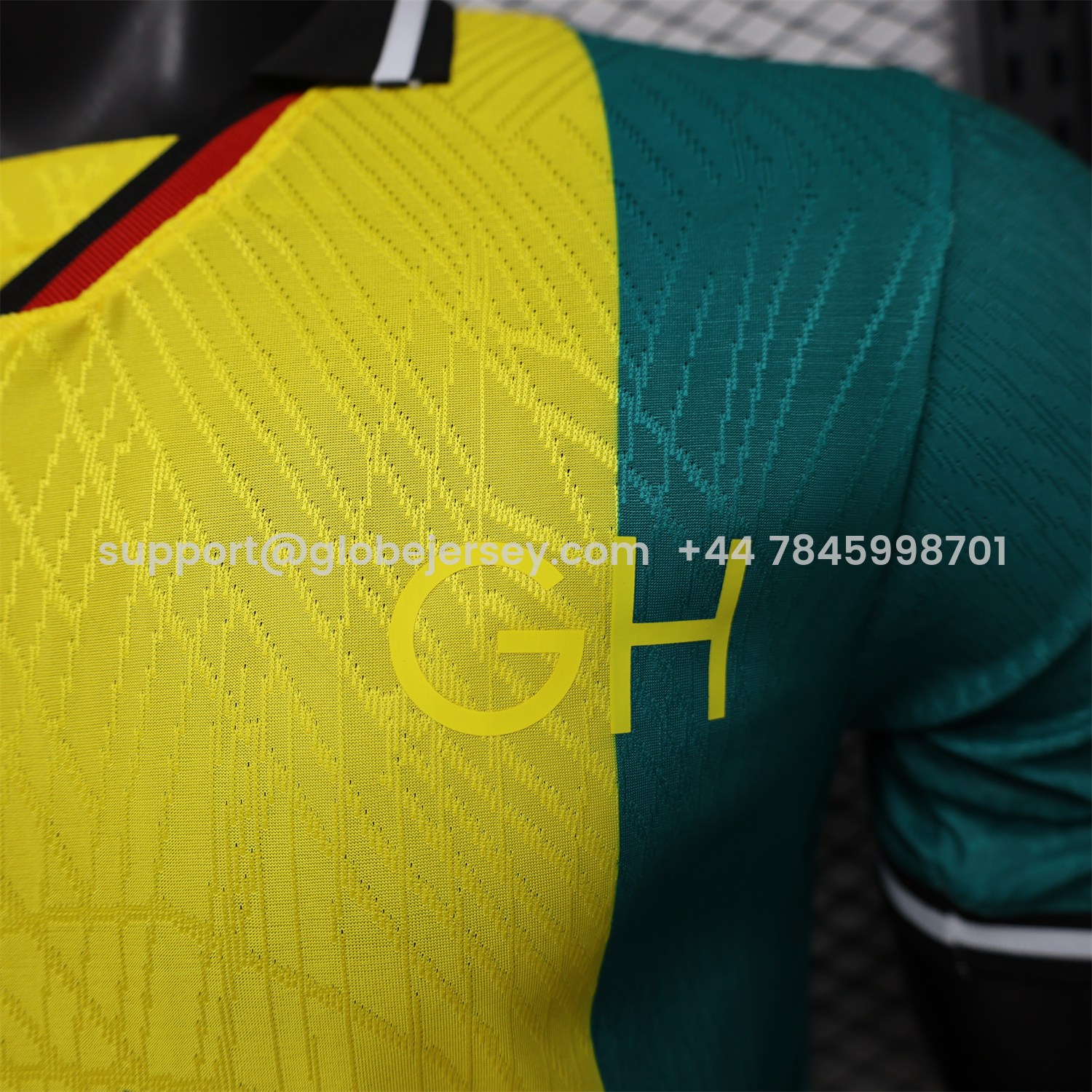 GlobeJersey-Ghana 2026 Ghana Coat Of Arms Special Jersey - Player Version