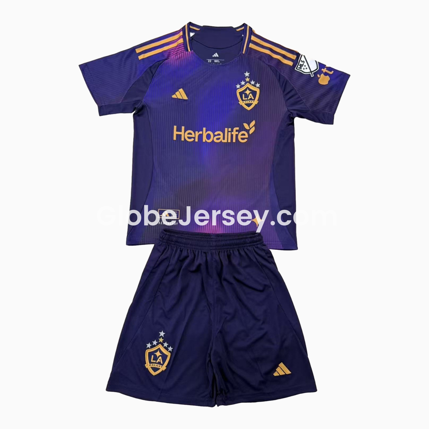 GlobeJersey-LA Galaxy 2025 Away Men's Adult Jersey Set - Fans Version