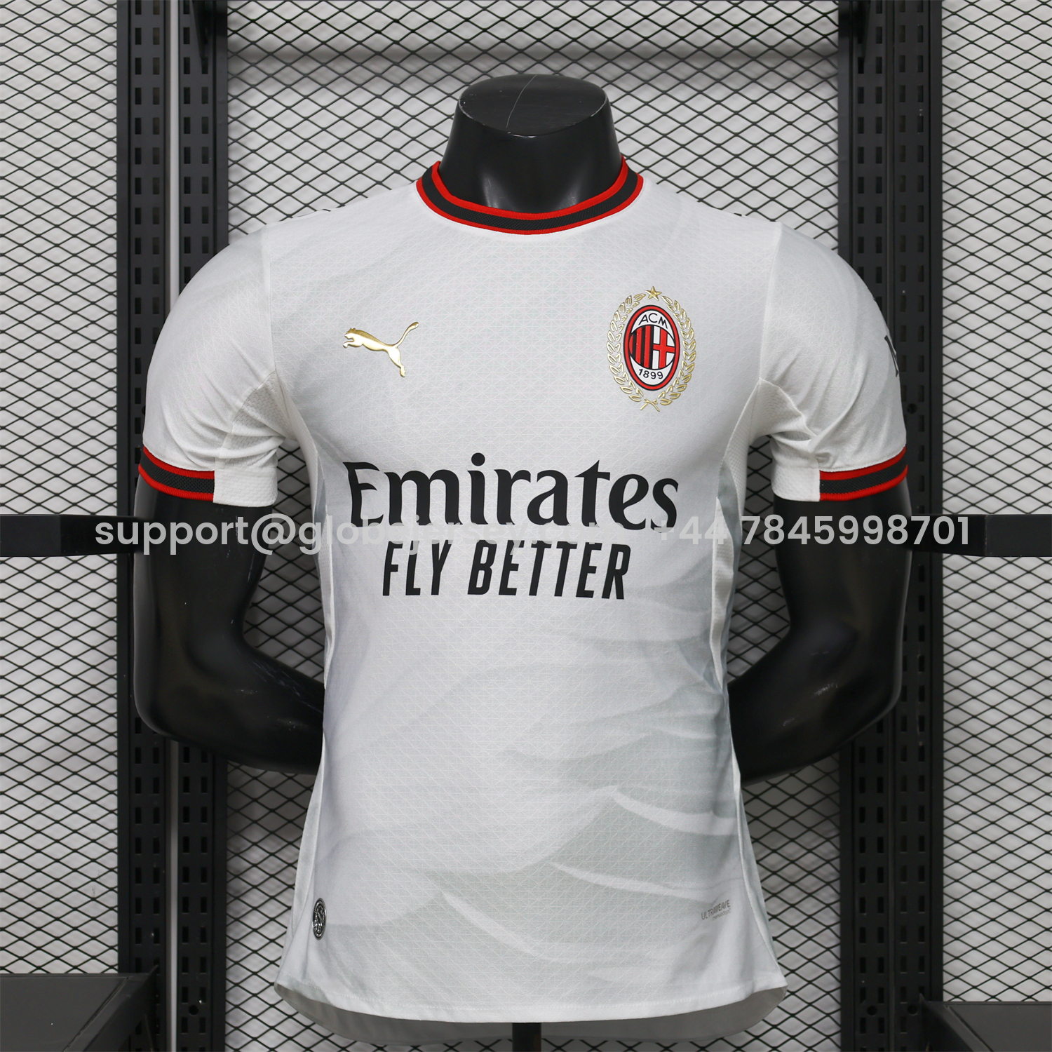 GlobeJersey-AC Milan 26-27 Away Jersey - Player Version
