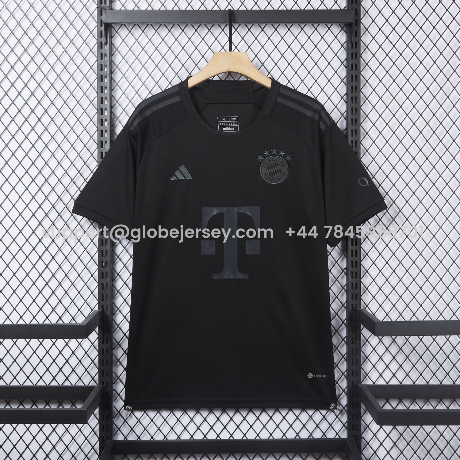 GlobeJersey-Retro Bayern Munich 2023-24 Black Special Jersey