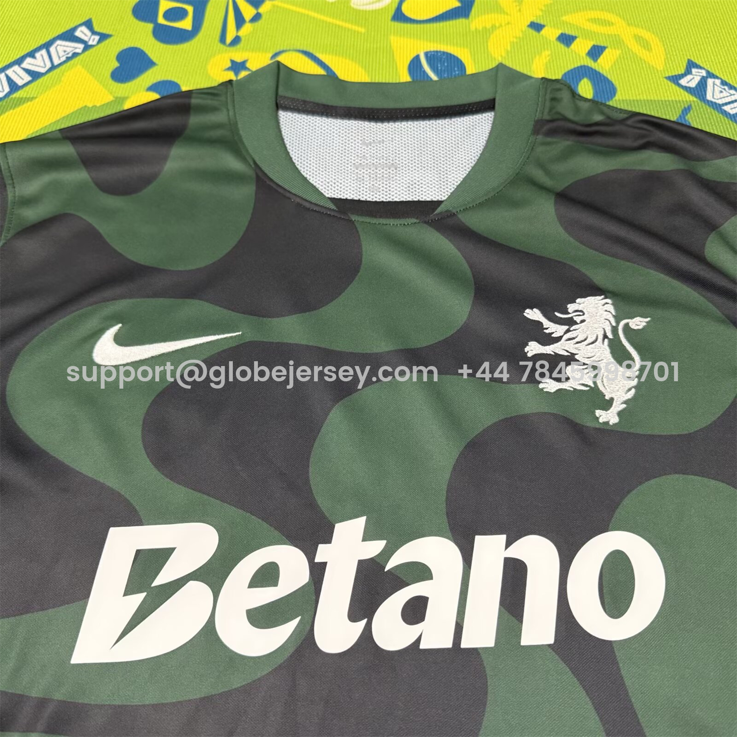 GlobeJersey-Sporting CP 25-26 Third Jersey - Fans Version