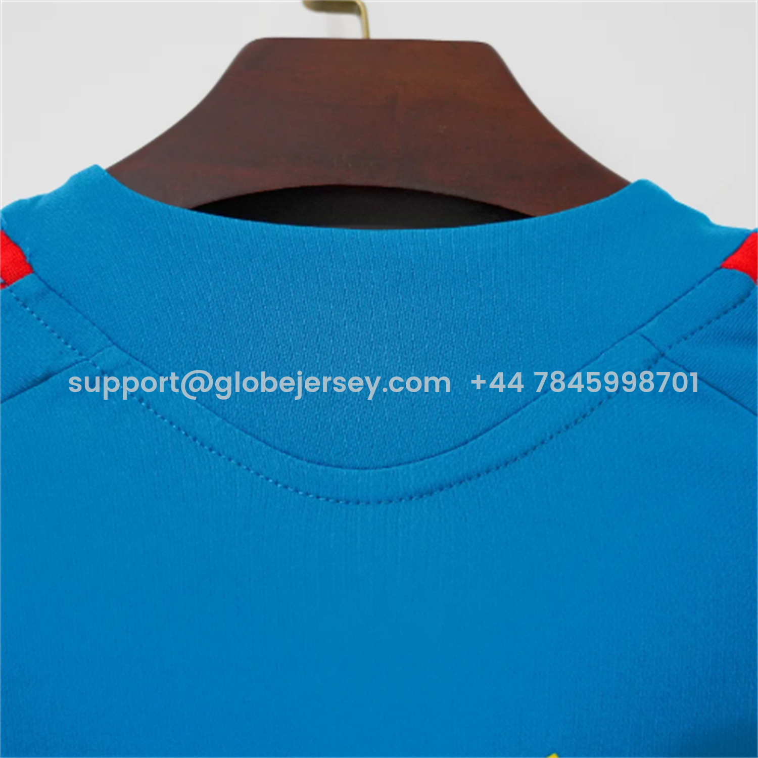 GlobeJersey-Spain 2026 Blue Long Sleeves Training Jersey - Fans Version