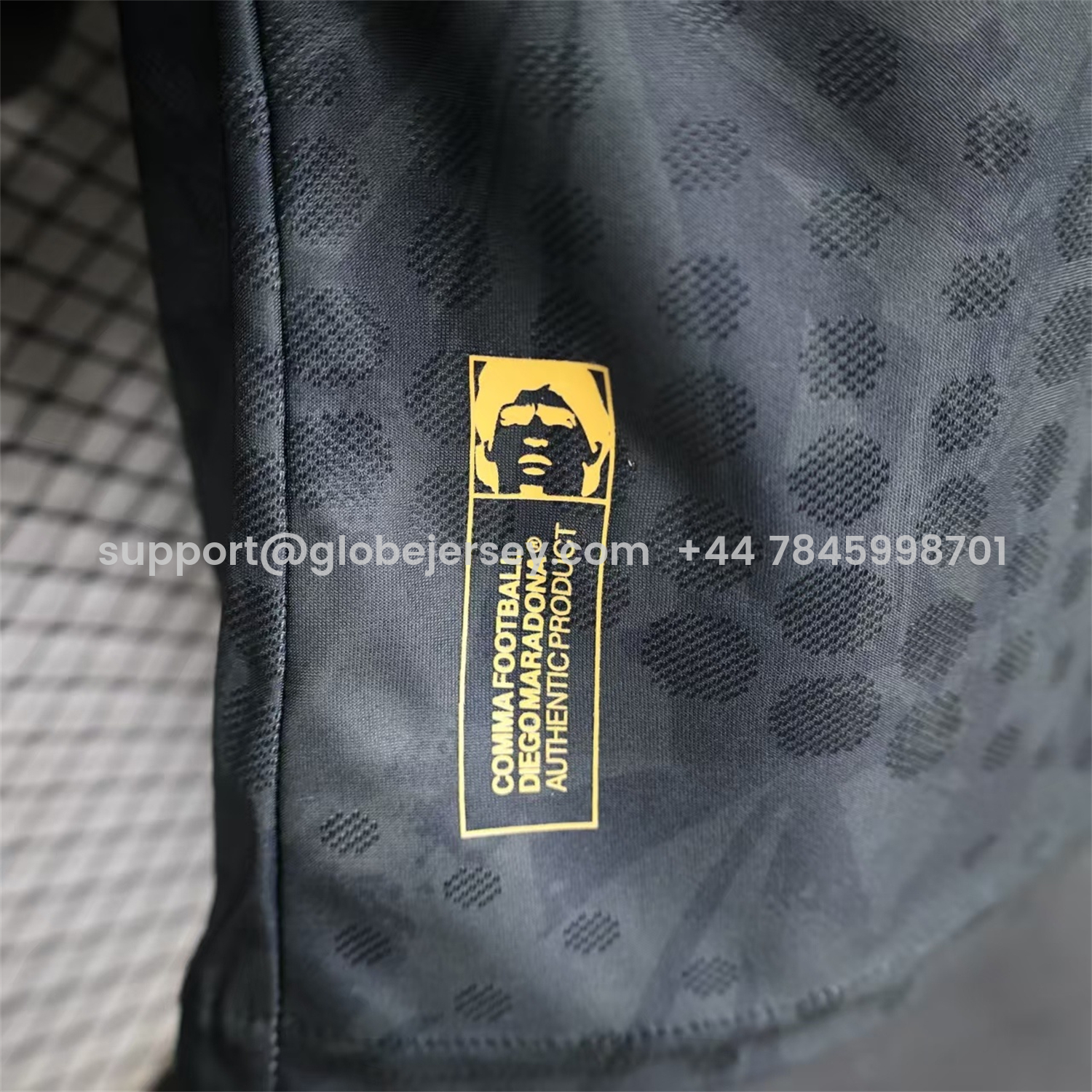 GlobeJersey-Argentina 2026 Black Maradona Special Kit - Player Version