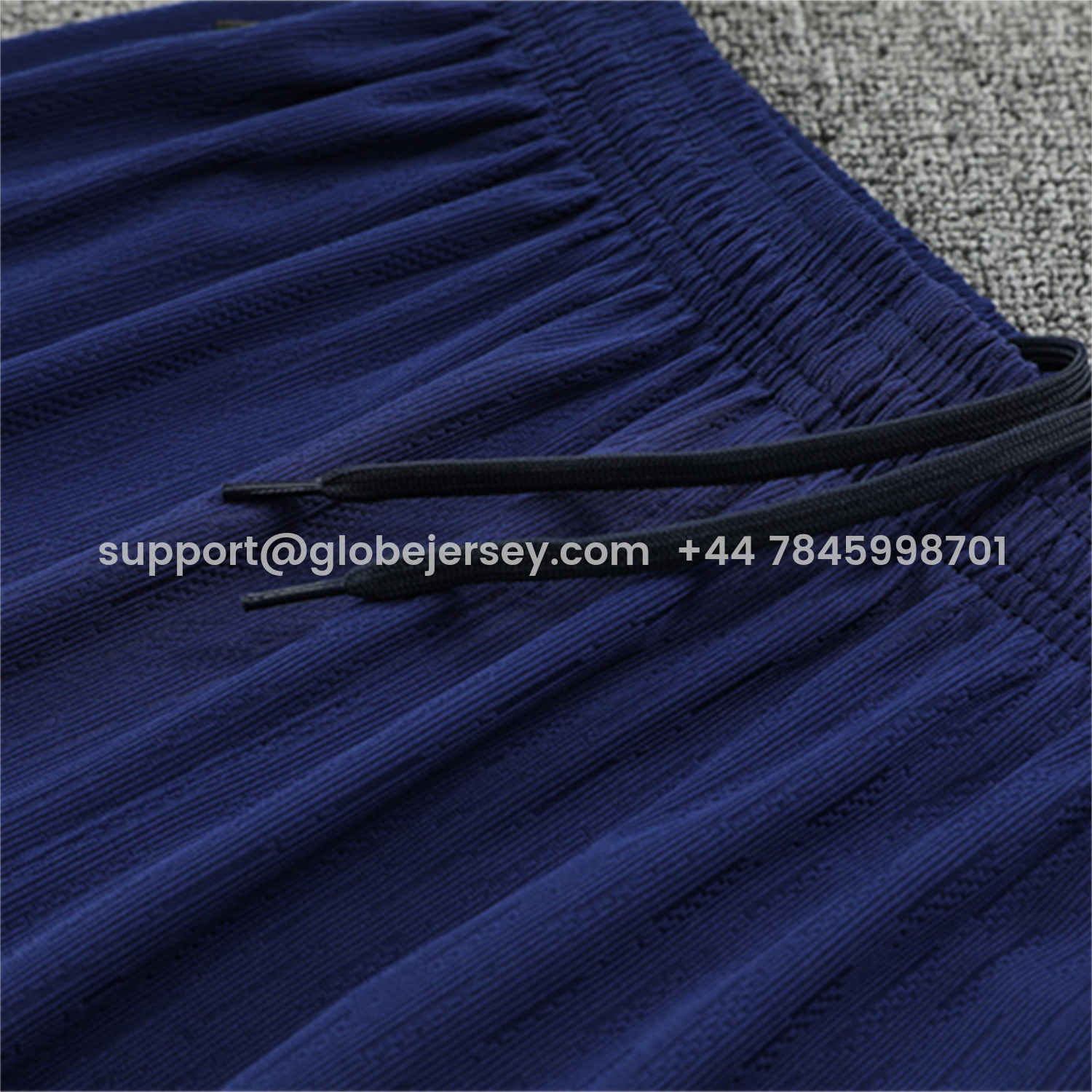 GlobeJersey-Brazil 25-26 Long Sleeve Training Set - Colorful Camouflage Top & Royal Blue Pants