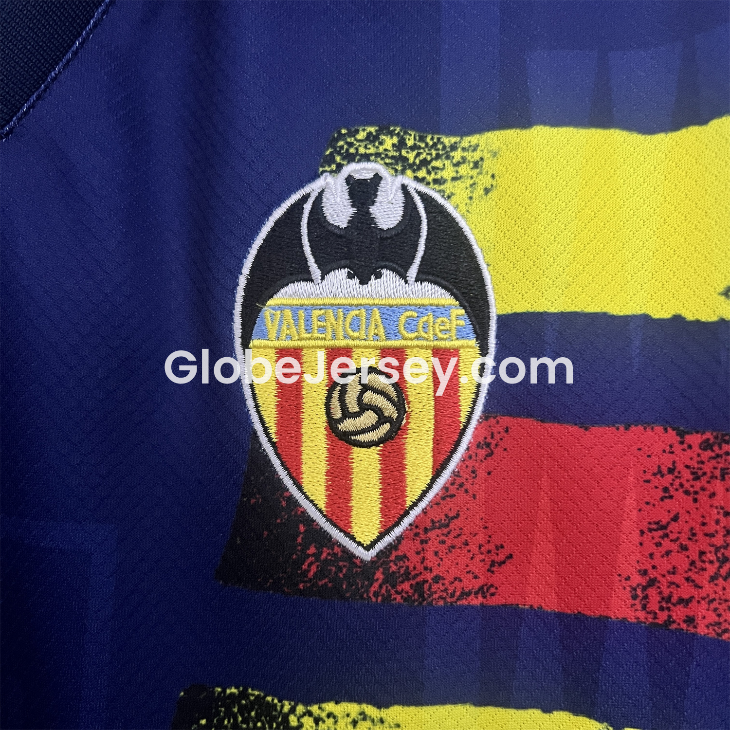 GlobeJersey-Retro Valencia 1996-97 Away Jersey