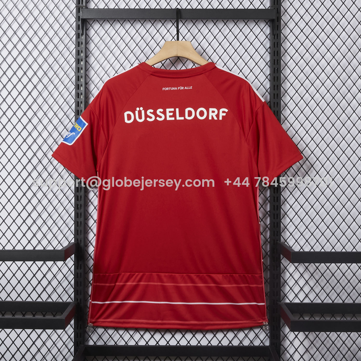 GlobeJersey-Fortuna Düsseldorf 25-26 Home Jersey - Fans Version