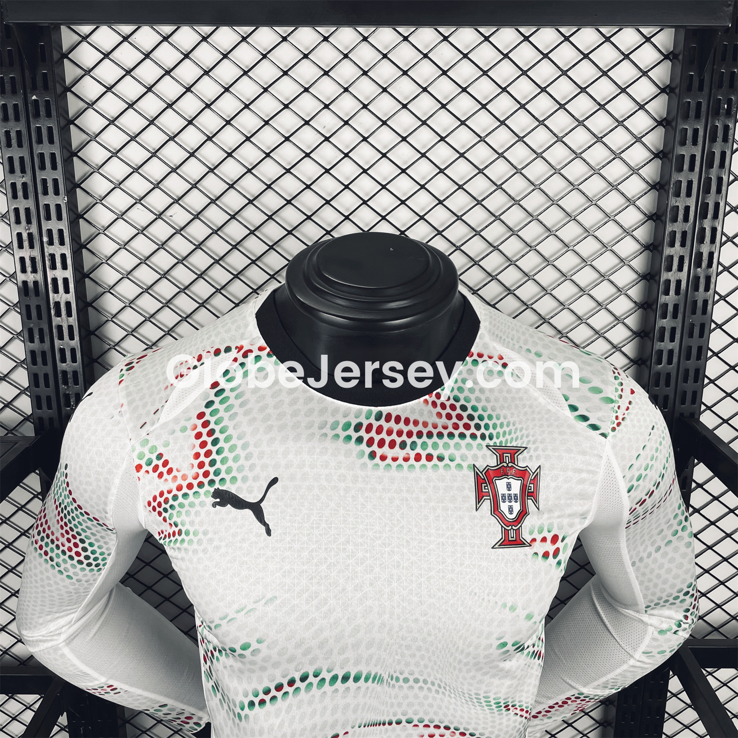 GlobeJersey-Portugal 2025-26 Away Long Sleeve Jersey - Player Version
