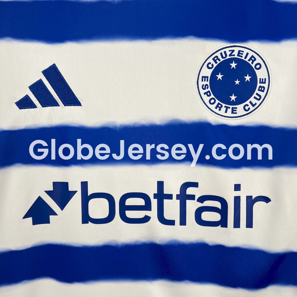 GlobeJersey-Cruzeiro 25-26 Away Jersey - Fans Version