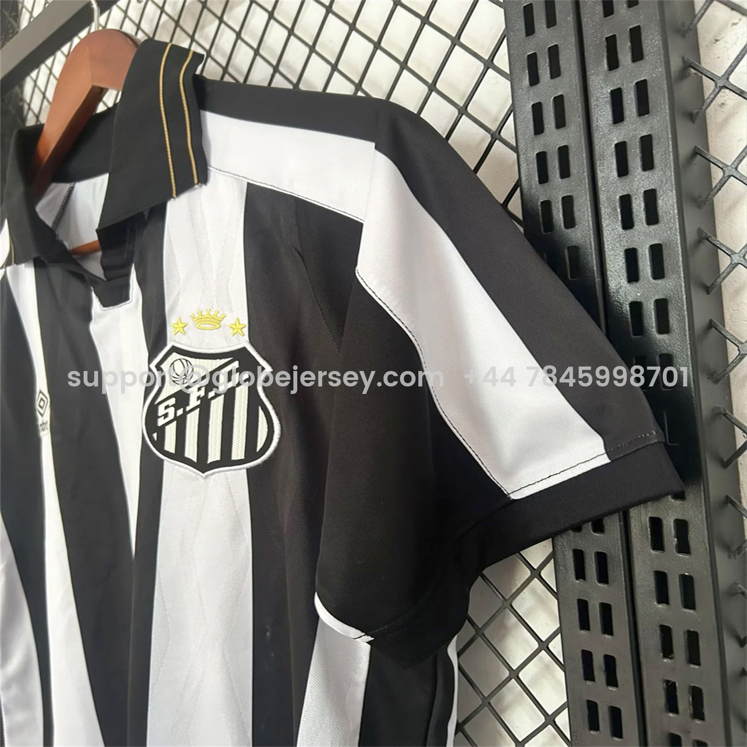 GlobeJersey-Santos 26-27 Away Jersey - Fans Version