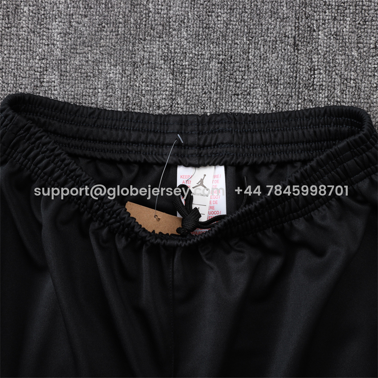 GlobeJersey-Paris Saint-Germain PSG 25-26 Jacket Training Tracksuit - Pure Black top & Pants