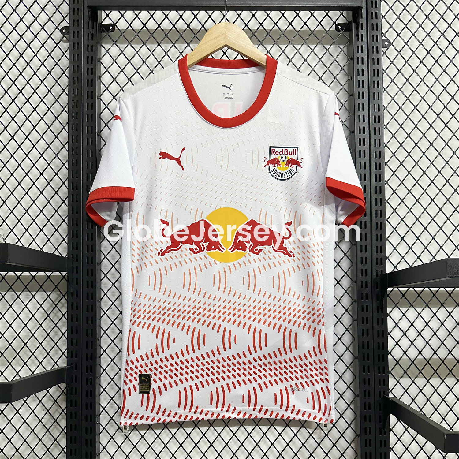 GlobeJersey-Red Bull Bragantino 25-26 Home Jersey - Fans Version