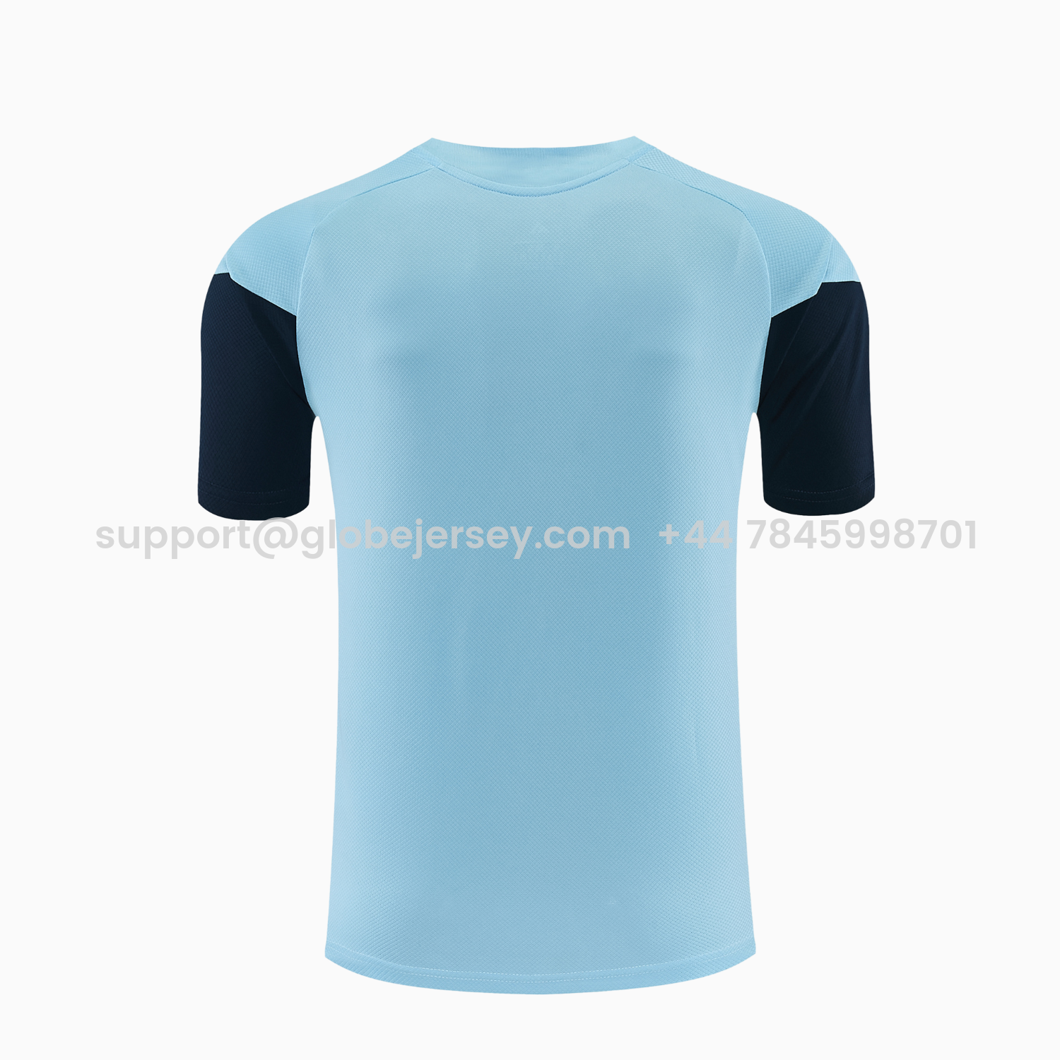 GlobeJersey-Argentina 2026 Short-Sleeve Training Set - Light Blue Top & Dark Blue Pants