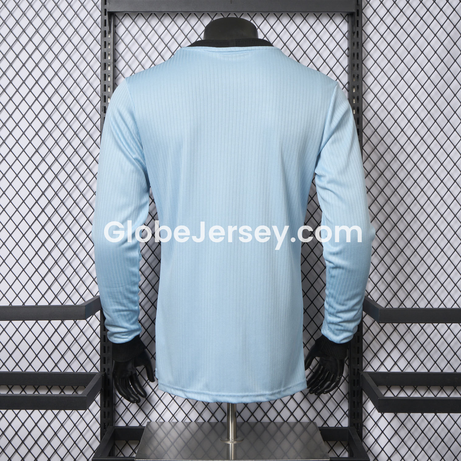 GlobeJersey-Germany 2025 125-Year Anniversary GK Blue Long Sleeve Jersey - Player Version