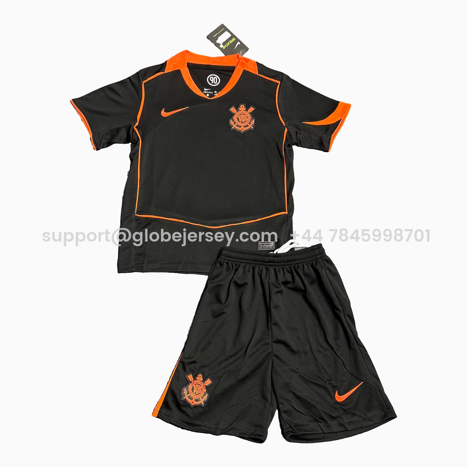 GlobeJersey-Corinthians 25-26 Third Kids Kit