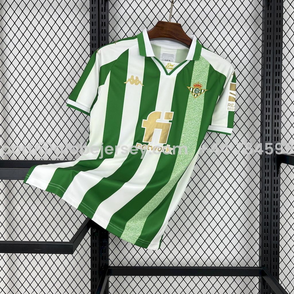 GlobeJersey-Retro Real Betis 2021-22 Copa del Rey Final Jersey