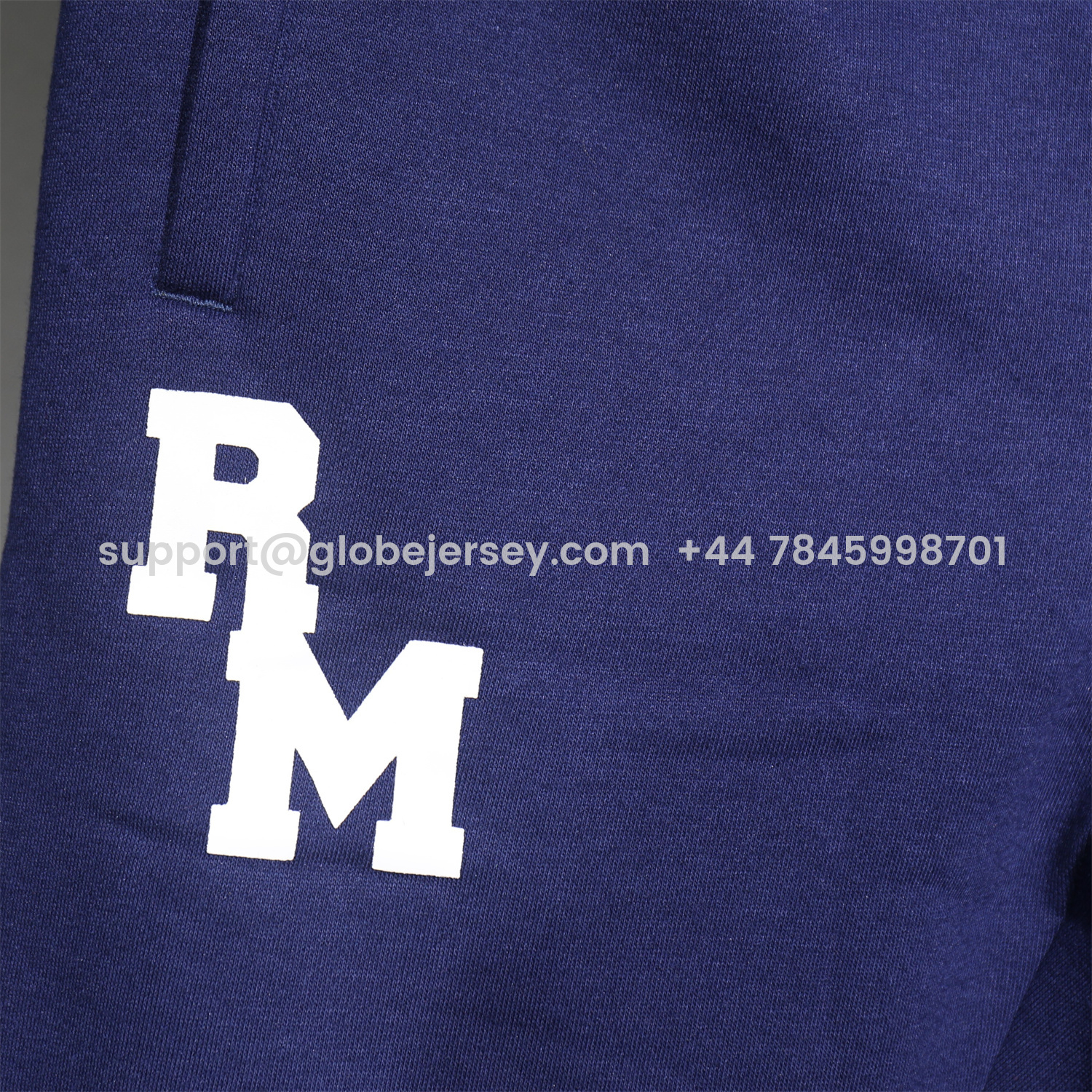 GlobeJersey-Real Madrid 25-26 Pure Color 1902 Training Set - Dark Blue Top and Dark Blue Pants