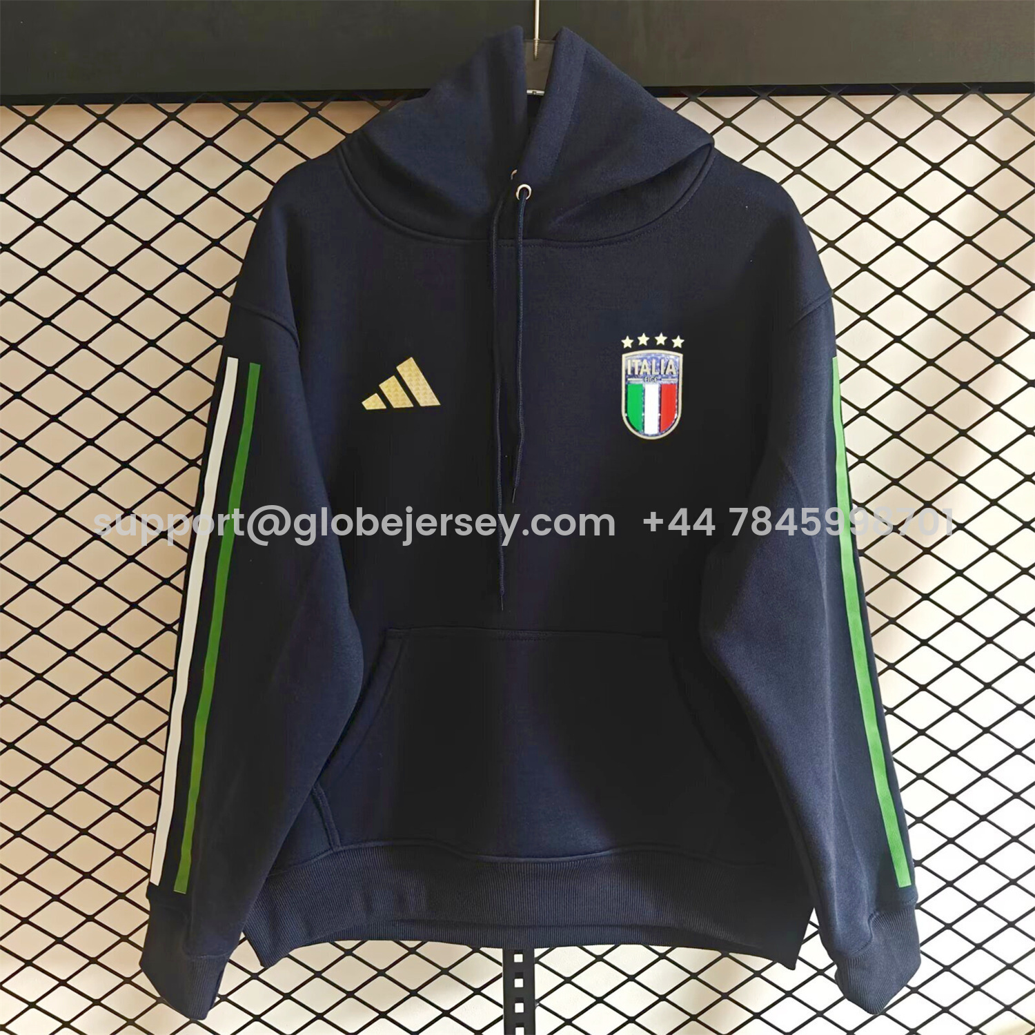 GlobeJersey-Italy 2026 Home Unisex Pullover Hoodie