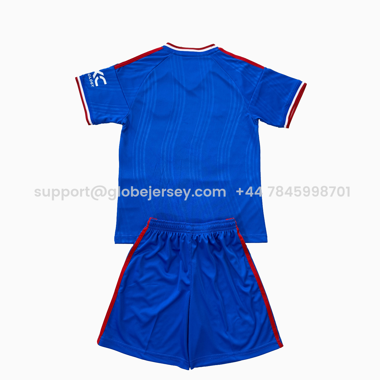 GlobeJersey-Manchester United 26-27 Snapdragon Blue Special Men's Adult Jersey Set - Fans Version