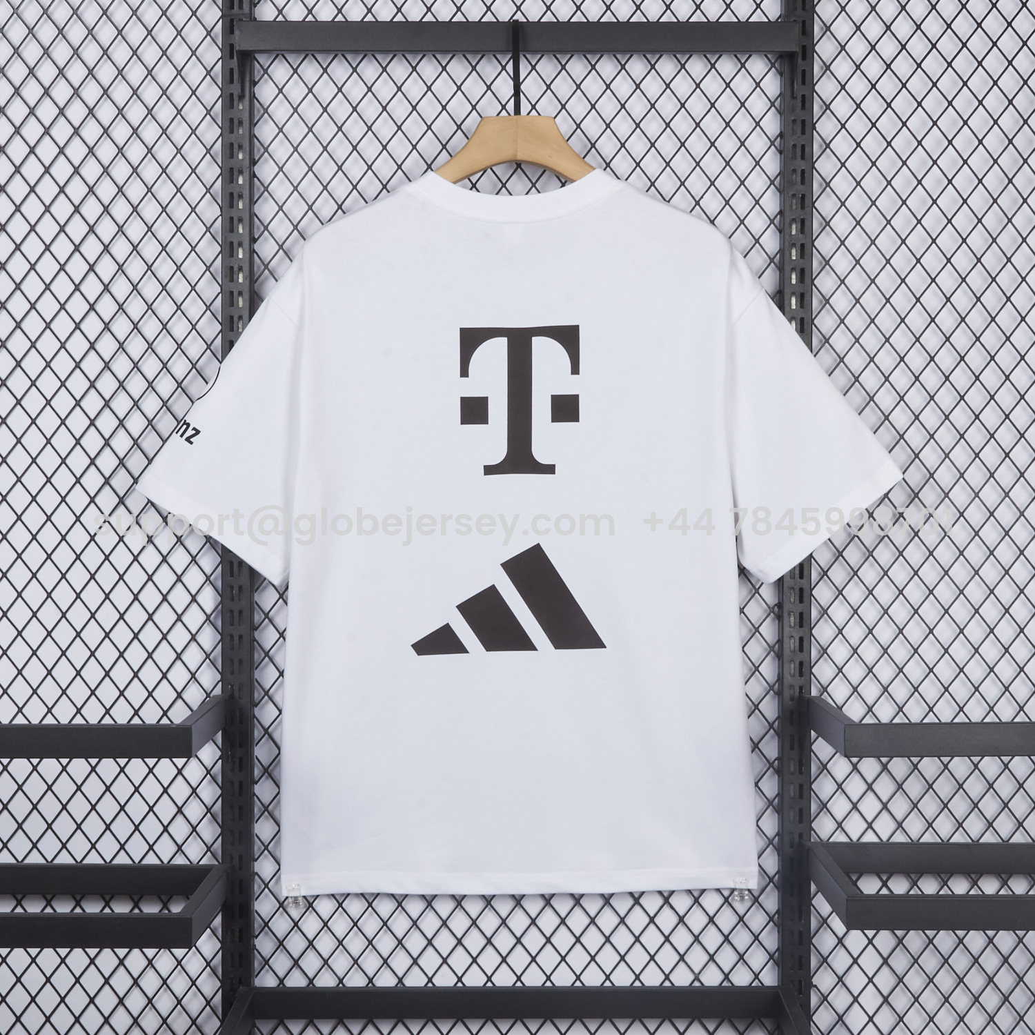 GlobeJersey-Bayern Munich 25-26 “35. Deutscher Meister” Championship Commemorative White T-shirt