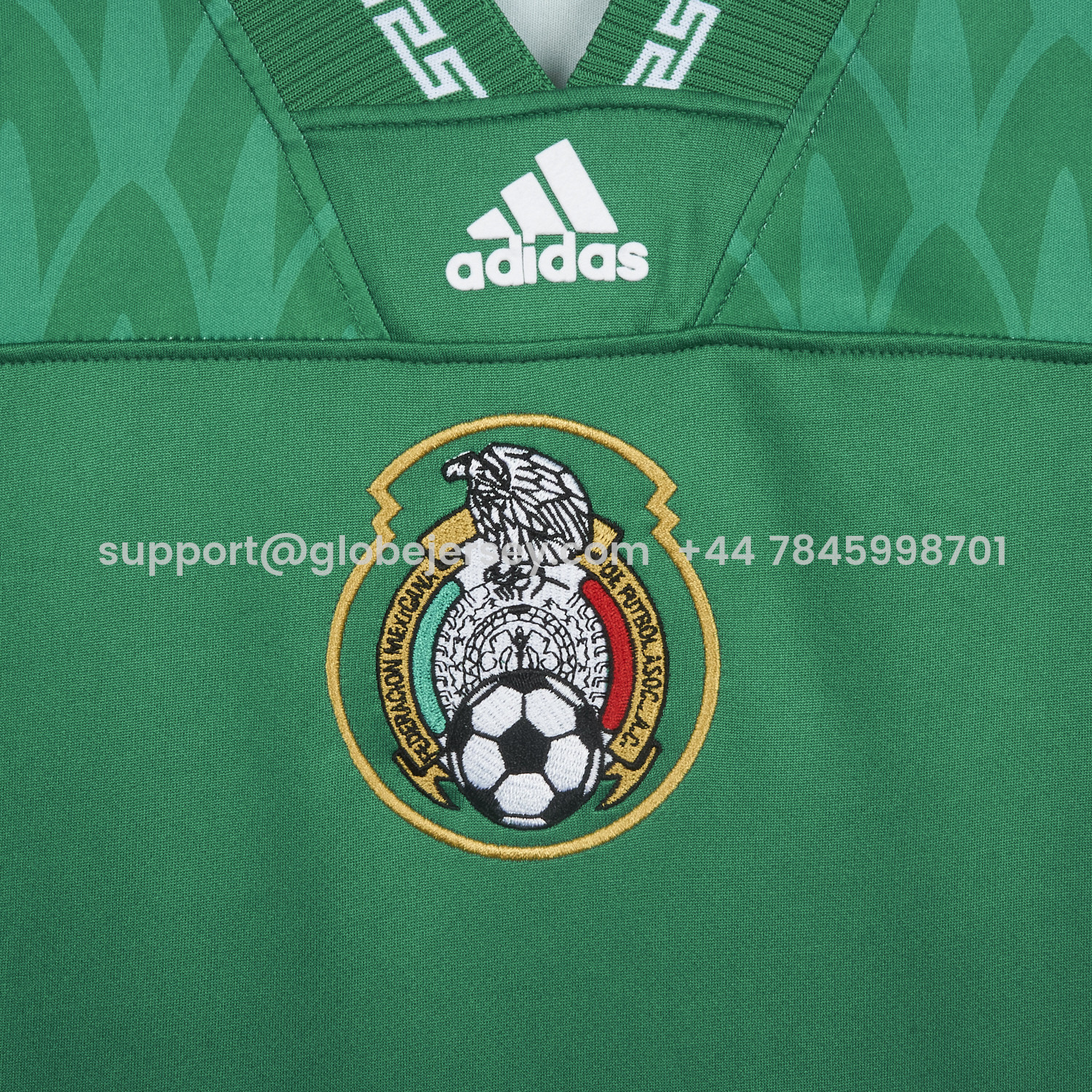GlobeJersey-Mexico 2026 Retro Style Green Jersey - Fans Version