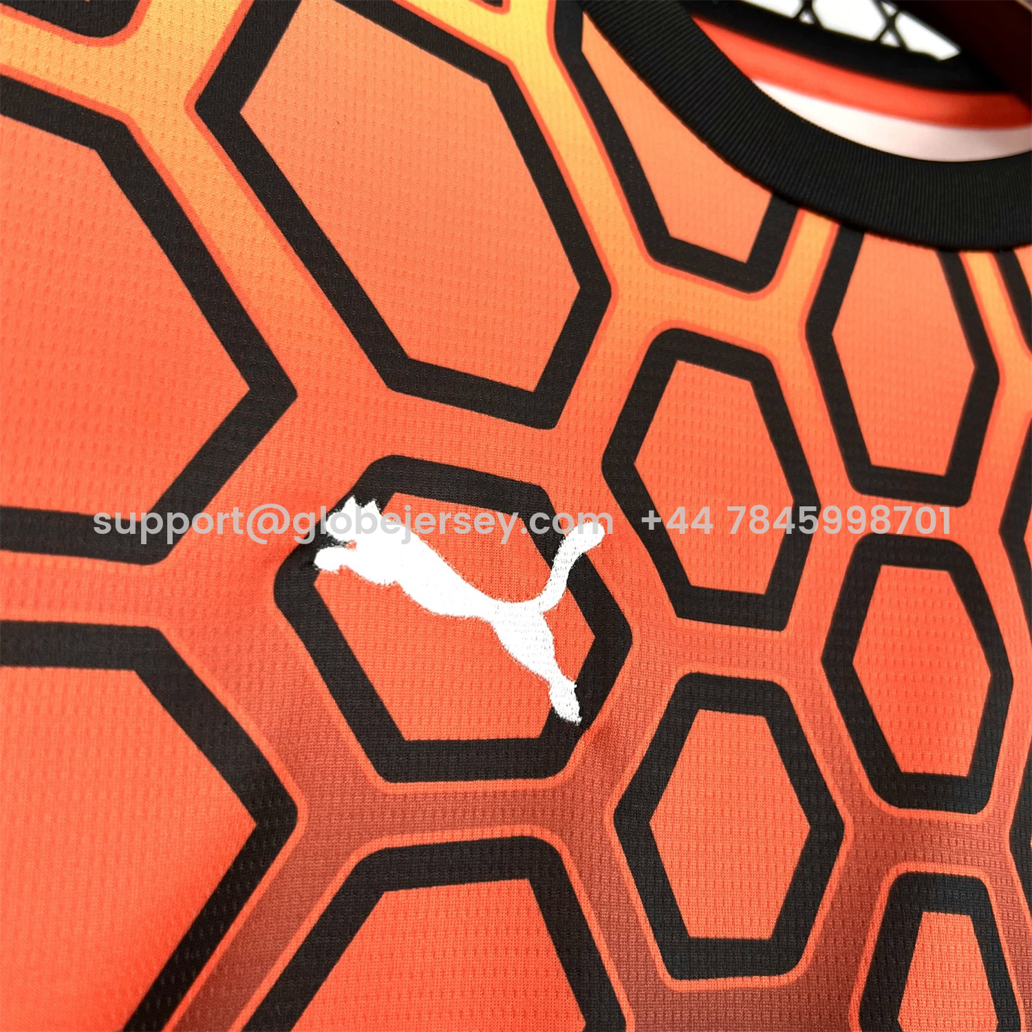 GlobeJersey-PSV Eindhoven 26-27 Orange With Black Special Jersey - Fans Version