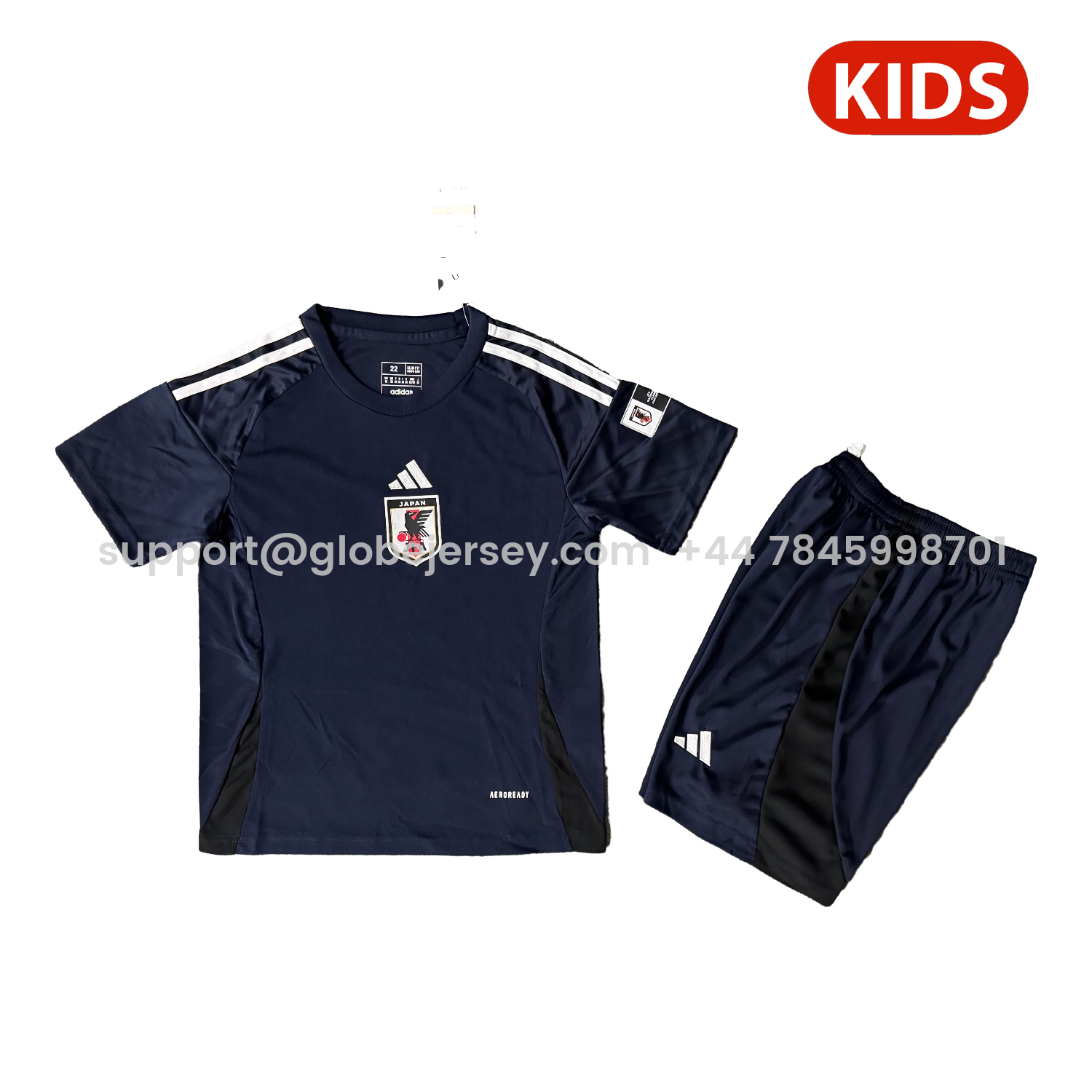 GlobeJersey-Japan 25-26 Home Kids Kit