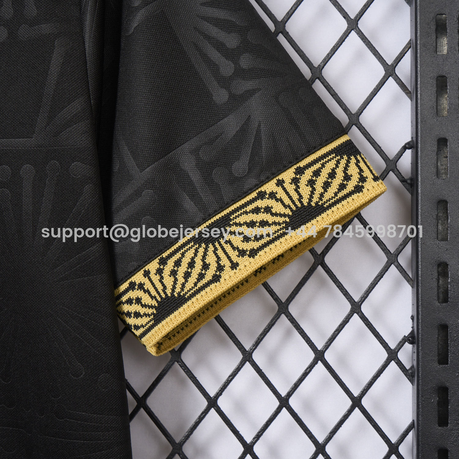 GlobeJersey-Mexico 2025 Gold Cup Black Kids Kit