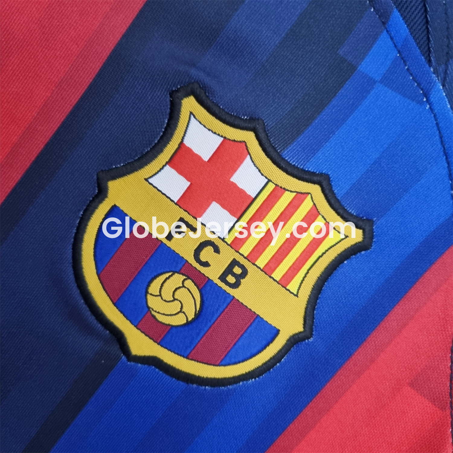 GlobeJersey-Retro Barcelona 22-23 Home Jersey