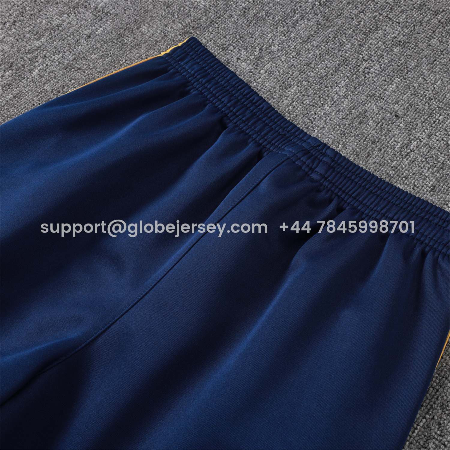 GlobeJersey-Real Madrid 26-27 Long Sleeves Training Set - Dark Blue Top And Pants