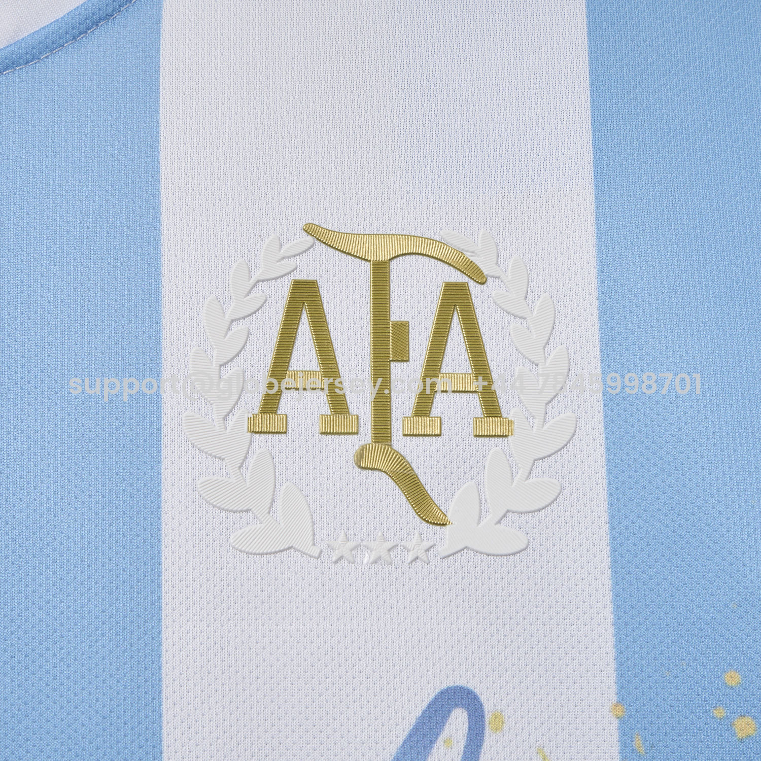 GlobeJersey-Argentina 25-26 50th Anniversary Messi Graffiti Special Jersey - Fans Version