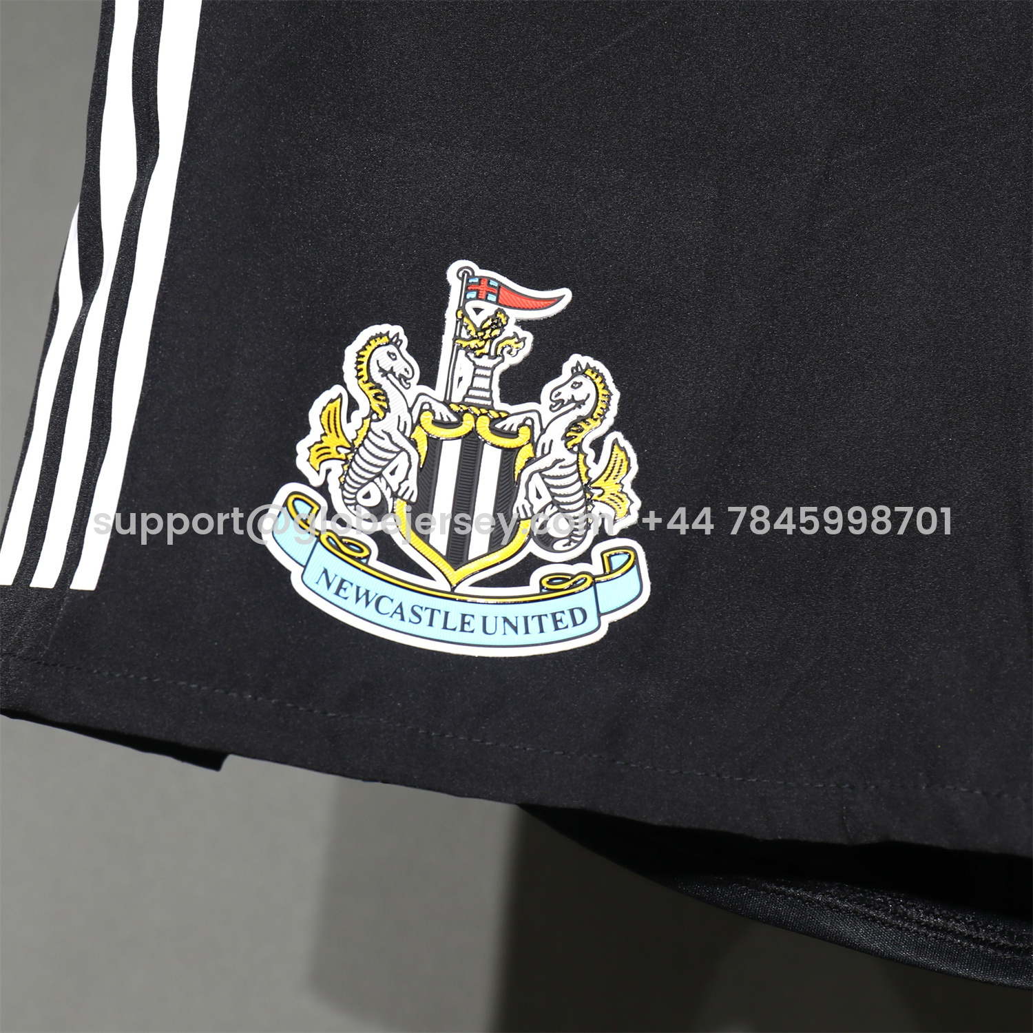 GlobeJersey-Newcastle United 25-26 Home Black Shorts - Player Version