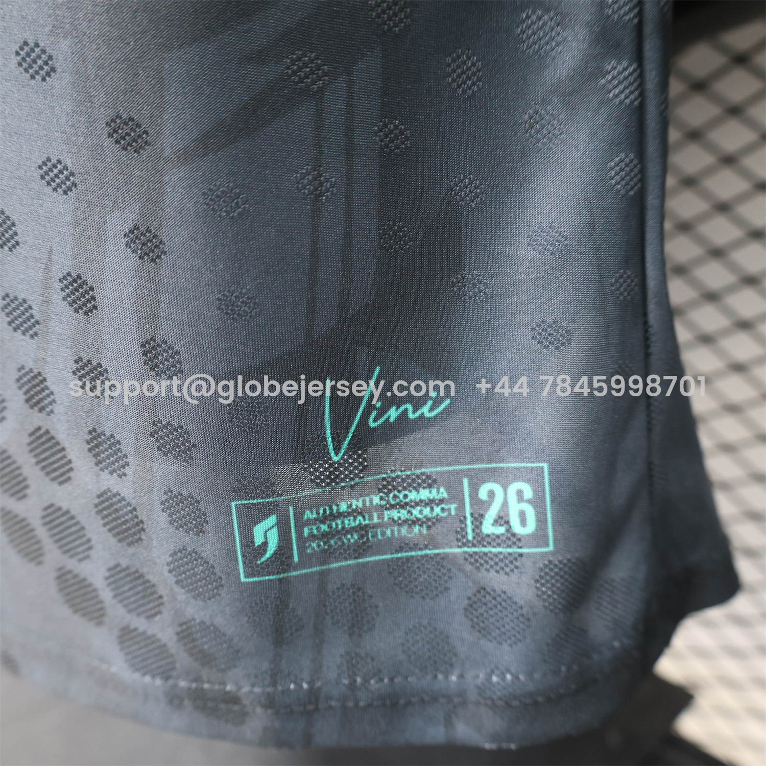 GlobeJersey-Brazil 2026 Black With Mint Green Special Jersey - Player Version