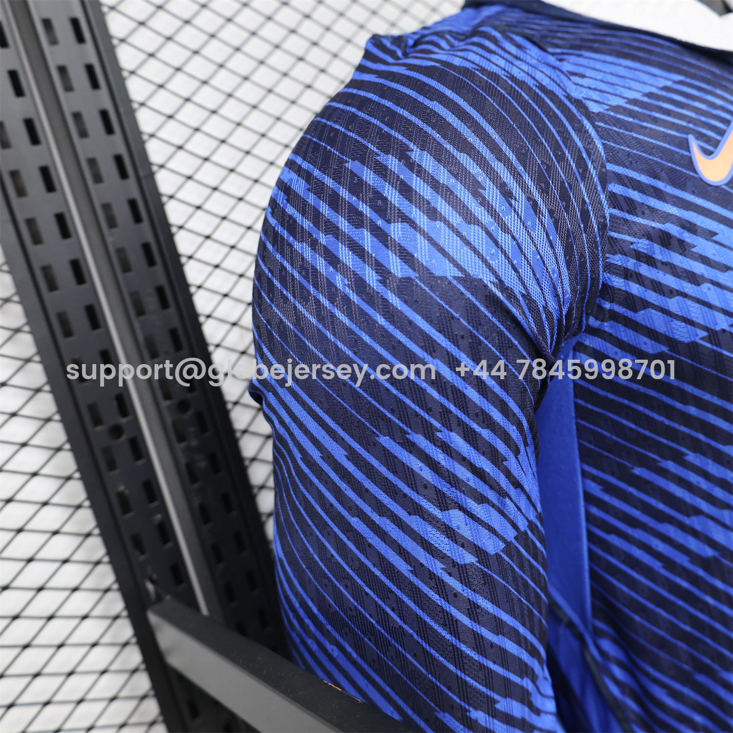 GlobeJersey-France 2026 Home Long Sleeves Jersey - Player Version