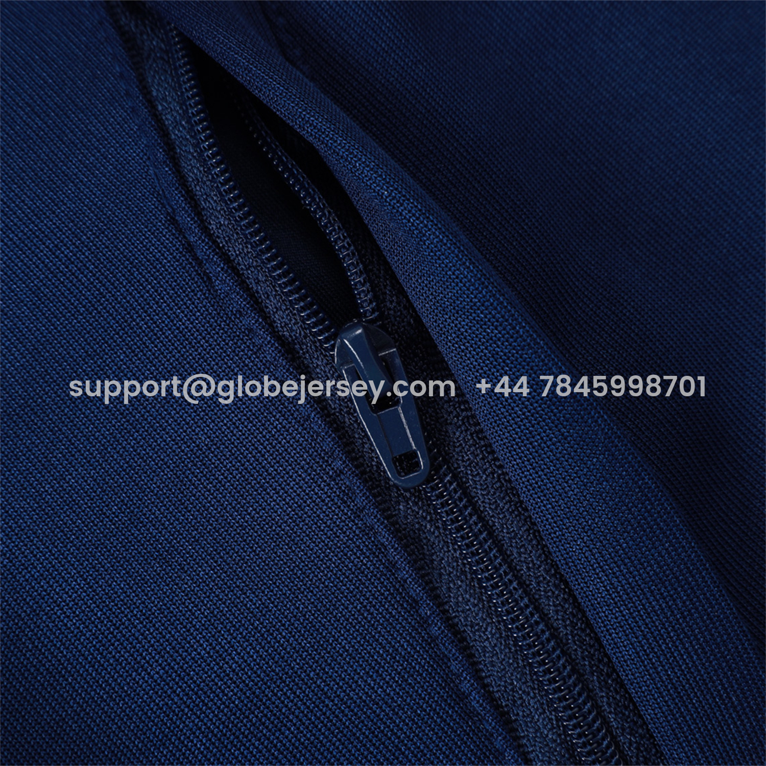 GlobeJersey-Real Madrid 26-27 Long Sleeves Training Set - Dark Blue Top And Pants