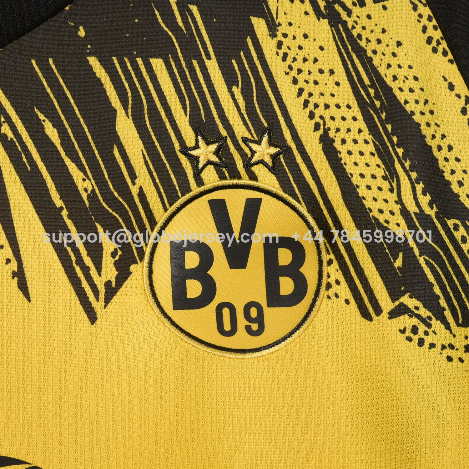 GlobeJersey-Dortmund 25-26 Home Jersey - Fans Version