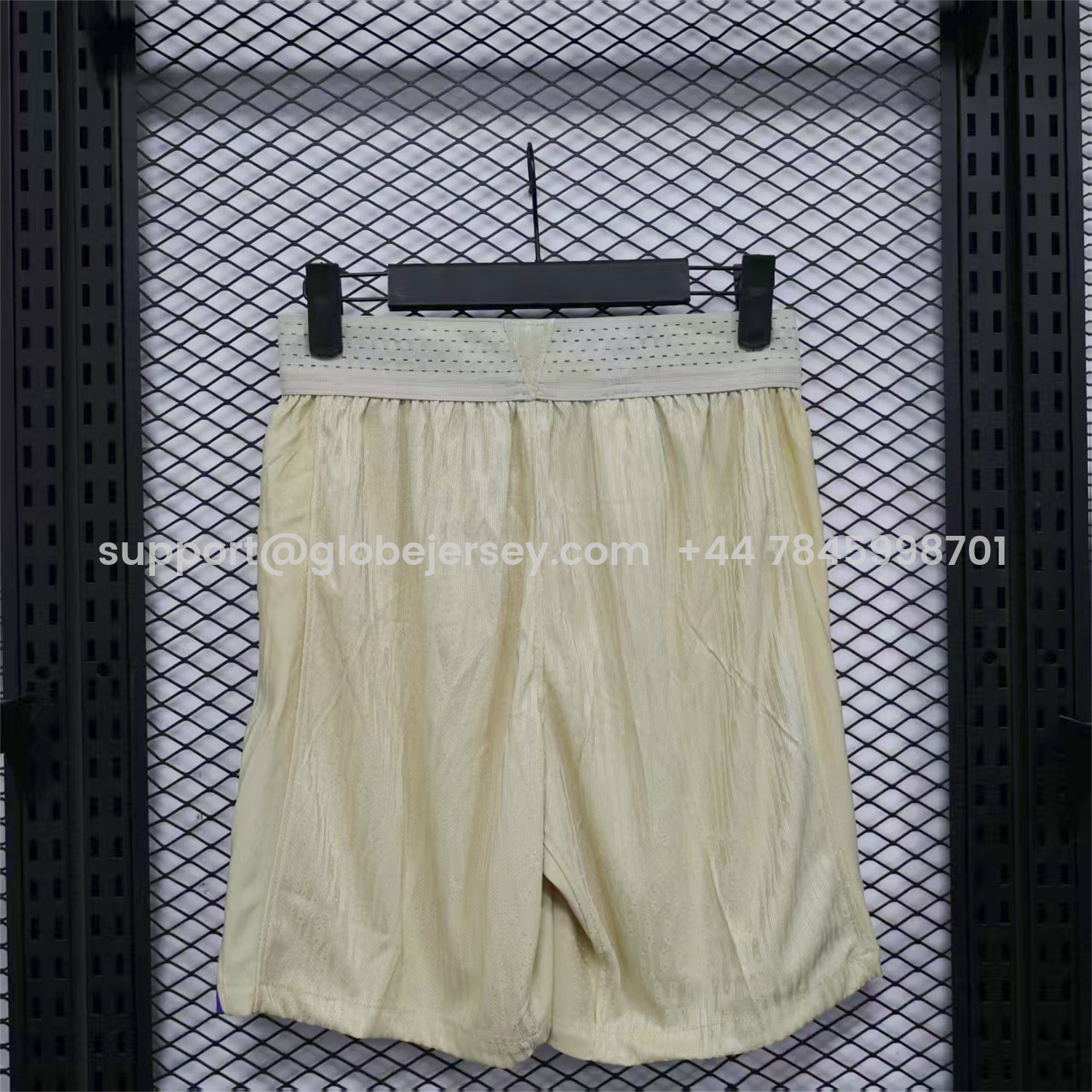 GlobeJersey-Barcelona 25-26 Away Yellow Shorts - Player Version